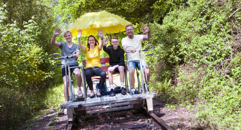 Draisinenfahrt Draisinenfahrt im Ammerland