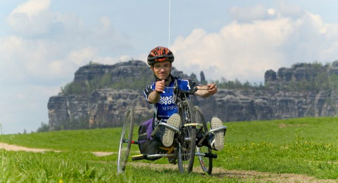 Rolli- und Handbiketouren durch die Sächsische Schweiz Handbiketour