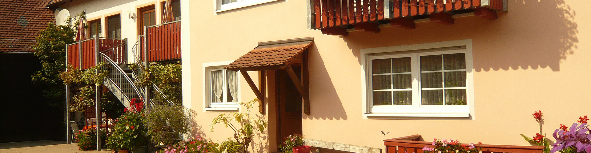 Außenansicht auf das Ferienhaus Franz Teubner  Außenansicht auf das Ferienhaus Franz Teubner