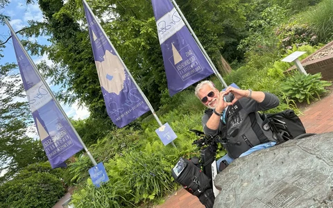 Tastmodell im Kurpark von Bad Zwischenahn