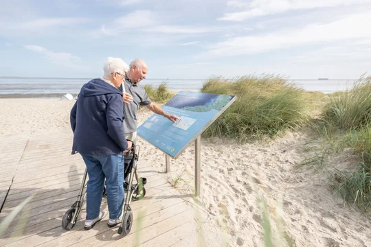 Barrierefreie Stege im Wangerland