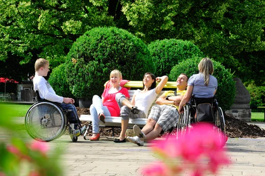 Der barrierefreie egapark in Erfurt ist Teil der Bundesgartenschau 2021. Der barrierefreie egapark in Erfurt ist Teil der Bundesgartenschau 2021.