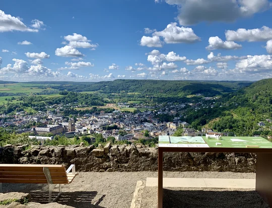 Aussicht auf Echternach von der der Liboriuskapelle