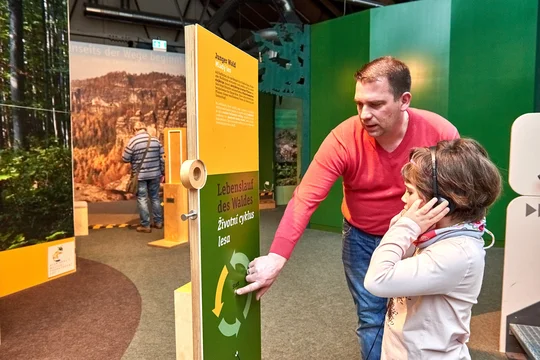 Nationalparkzentrum Bad Schandau, ein barrierefreies Museum fuer den Nationalpark