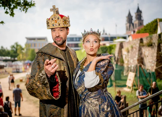 Kaiser Otto und Königin Editha laden vom 29. September bis 1. Oktober zum Kaiser-Otto-Fest ein. Kaiser Otto und Königin Editha laden vom 29. September bis 1. Oktober zum Kaiser-Otto-Fest ein.