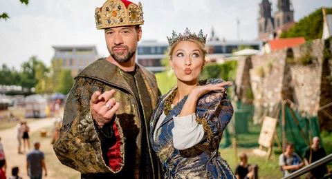 Kaiser Otto und Königin Editha laden vom 29. September bis 1. Oktober zum Kaiser-Otto-Fest ein. Kaiser Otto und Königin Editha laden vom 29. September bis 1. Oktober zum Kaiser-Otto-Fest ein.