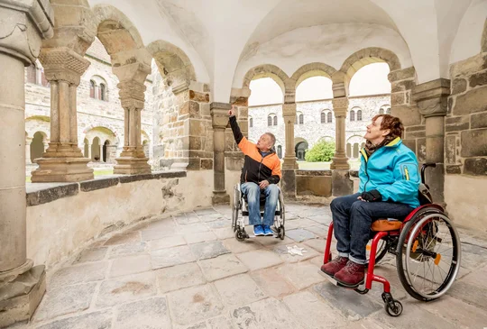 Das ehemalige Kloster Unser Lieben Frauen ist das älteste erhaltene Bauwerk der Stadt Magdeburg und beherbergt heute das Kunstmuseum.