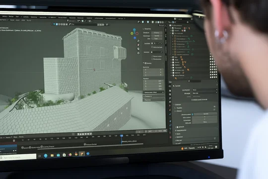 Am Ende von aufwendigen Messungen steht ein präzises Burgmodell aus mehreren hundert Millionen Messpunkten, aus dem später die 3D-Druckdaten für die Tastmodelle gewonnen werden. Foto: INTERREG Projekt Châteaux Rhénans - Burgen am Oberrhein Am Ende von aufwendigen Messungen steht ein präzises Burgmodell aus mehreren hundert Millionen Messpunkten, aus dem später die 3D-Druckdaten für die Tastmodelle gewonnen werden. Foto: INTERREG Projekt Châteaux Rhénans - Burgen am Oberrhein
