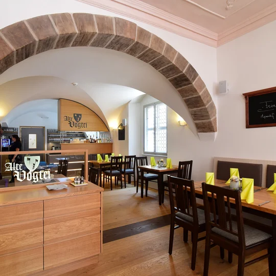 Ansicht des Restaurants im Hotel Gasthof "Alte Vogtei"
