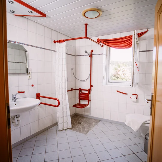 Stixenhof Ferienwohnung Heidi Nehmeier Dusche