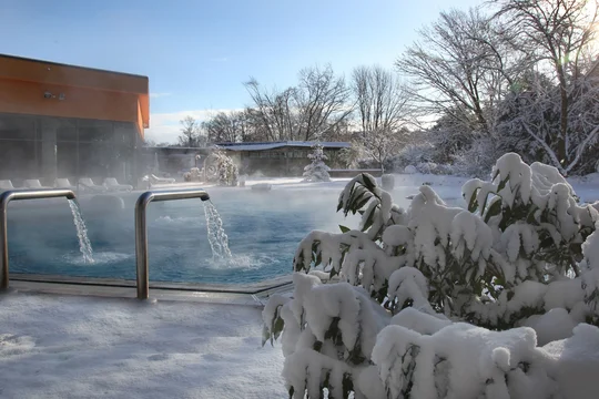 Die barrierefreie Südpfalz Therme in Bad Bergzabern, Foto: Tourismusverein SÜW Bad Bergzabern, Rolf Goosmann